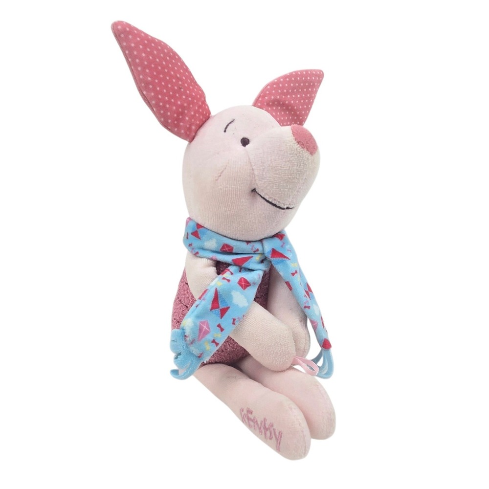 Disney Scentsy Buddy Piglet Plush Winnie the Pooh w Scarf 12" Stuffed Animal